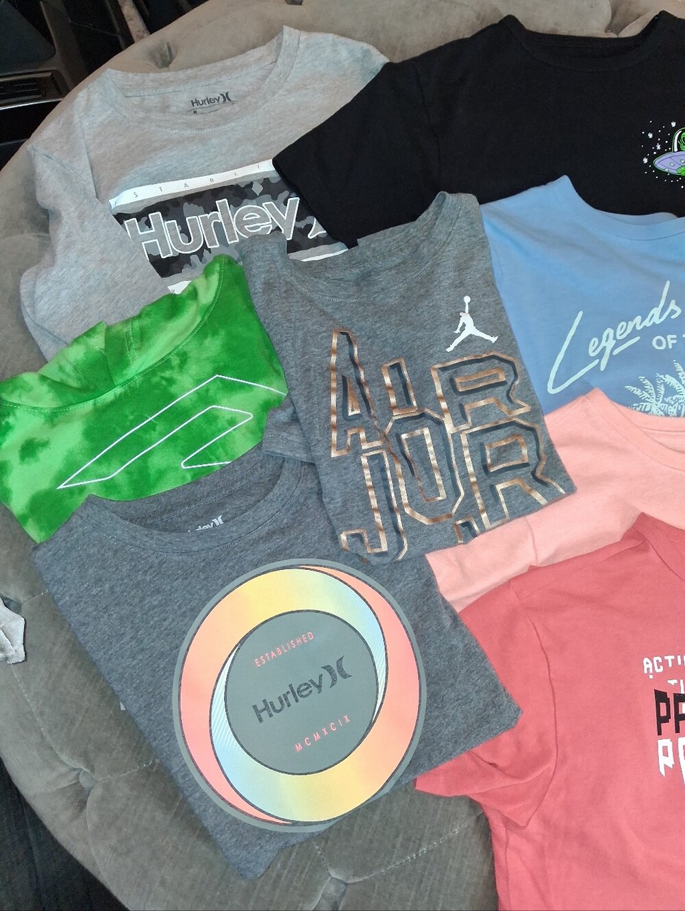 Nike/Hurley/Wonder Nation T-shirt Lot Boys Casual/School Wear/Athletic 10/12 M/L - Picture 3 of 7